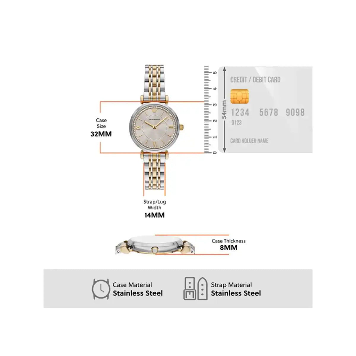 Montre Emporio Armani pour femme AR11702