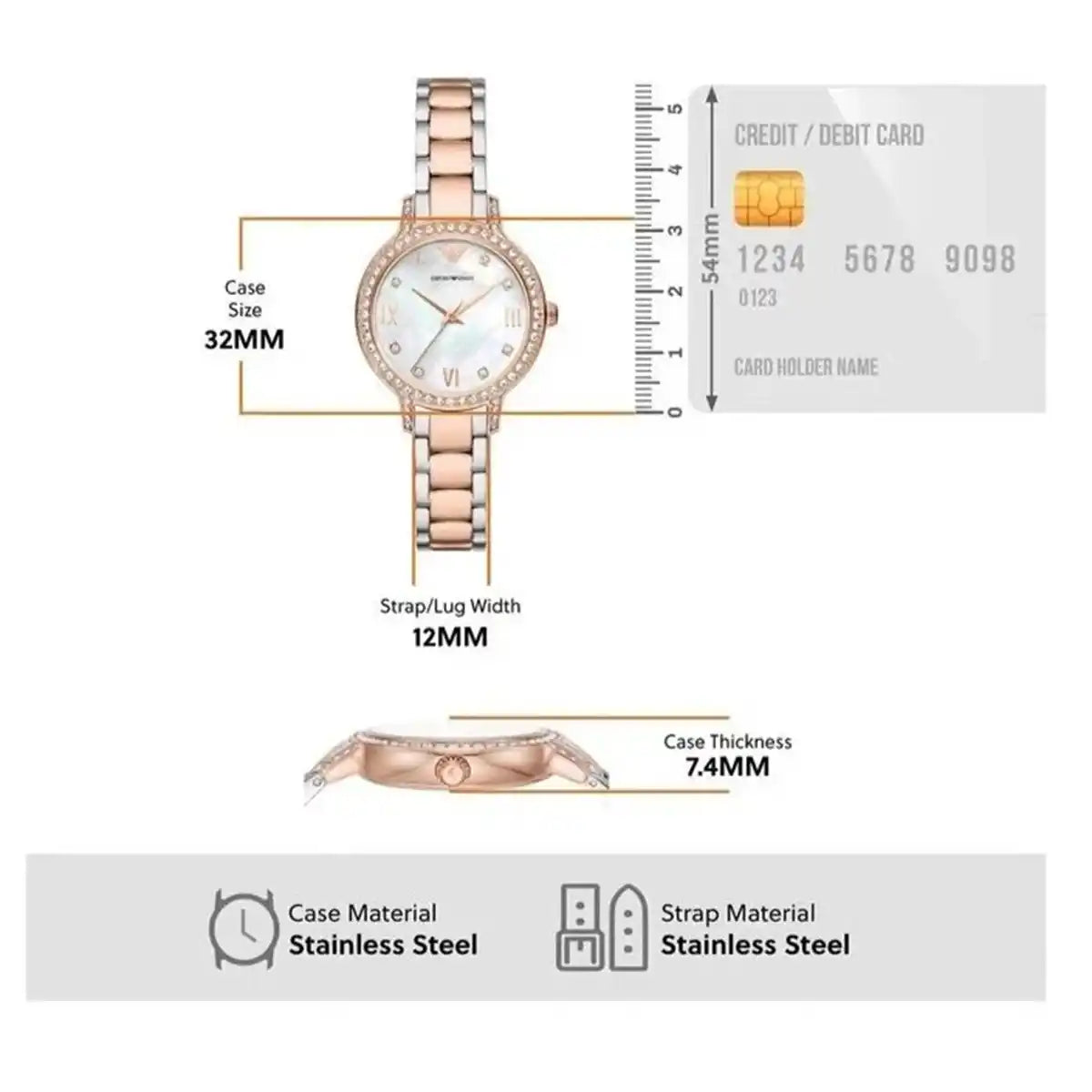 Montre Emporio Armani pour femme AR11499