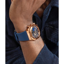 Montre Guess GW0638G2 Homme Chrono Or Rose & Silicone Bleu - image 5