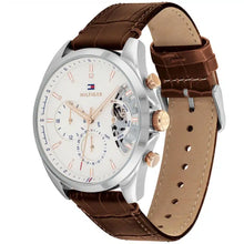 Montre Tommy Hilfiger Baker 1710450 Homme Cadran Blanc Cuir - image 2