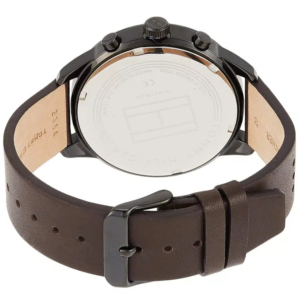 Montre Tommy Hilfiger Chase 1791577 Homme Noir & Cuir - image 5