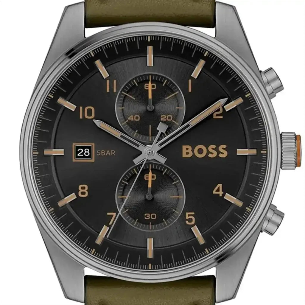 Montre Hugo Boss Skytraveller 1514148 Pour Homme