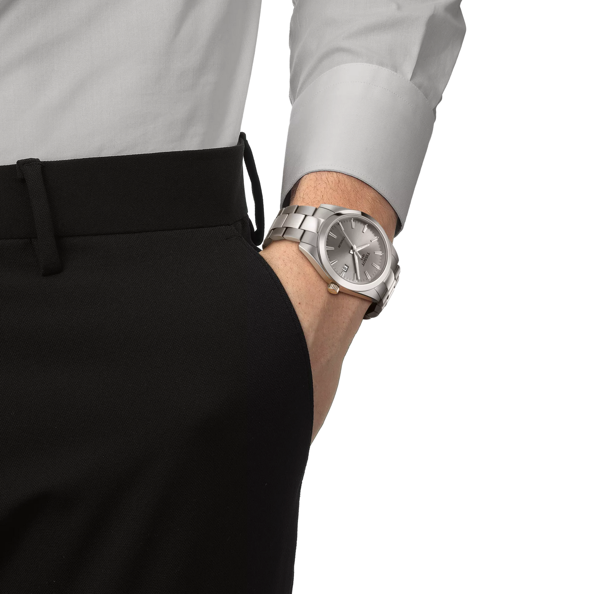 Montre Tissot Gentleman Titanium T1274104408100 Pour Homme - image 2
